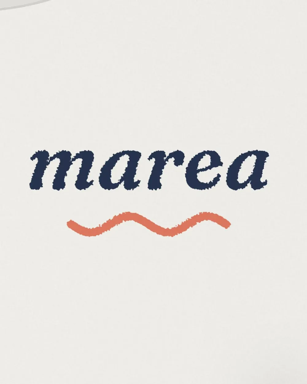 Marea Wordmark Tee print detail